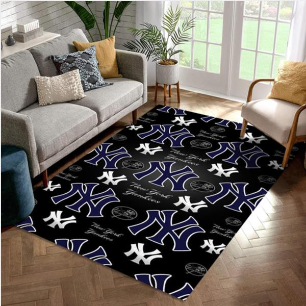 MLB Team Club New York Yankees Area Rug For Sport Lover Bedroom Rug Home US Decor.jpg