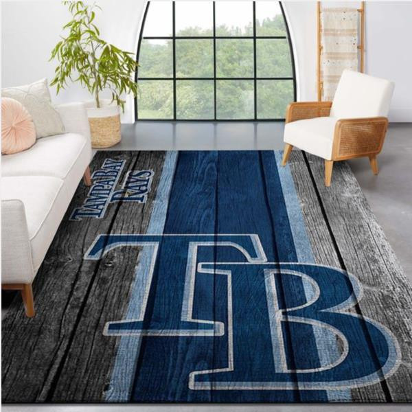 Tampa Bay Rays Mlb Team Logo Wooden Style Style Nice Gift Home Decor Rectangle Area Rug 1.jpg