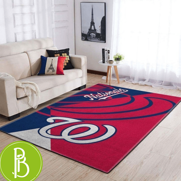 Beyond Ordinary Washington Nationals Stylish Room Rug - Print My Rugs.jpg