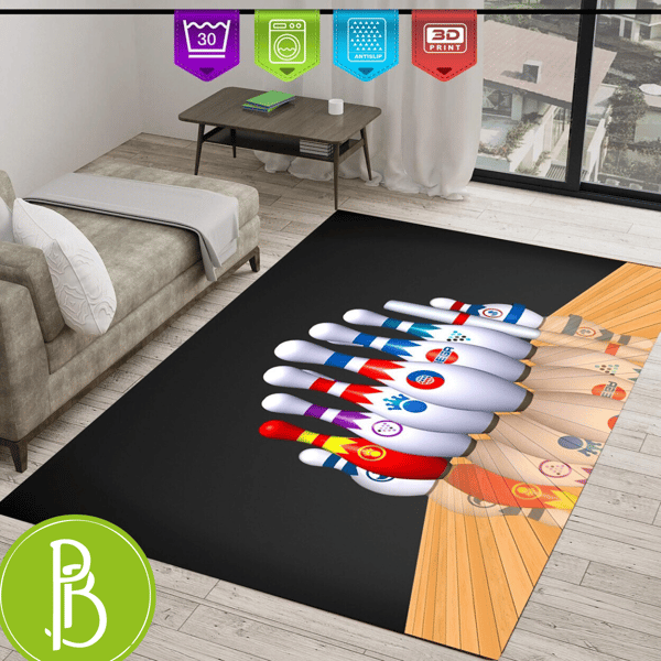 Bowling Alley Chic A Unique Patterned Rug Perfect As A Special Gift For Sports Enthusiasts - Print My Rugs.jpg