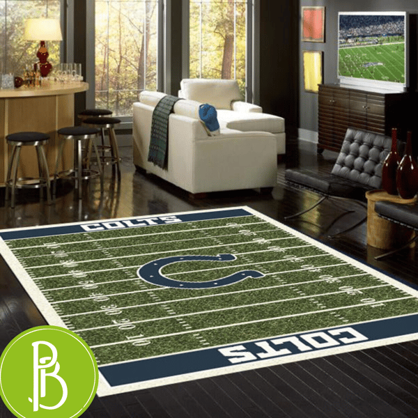 Indianapolis Colts Nfl Football Field Rug Bring The Gridiron To Your Home Decor - Print My Rugs.jpg