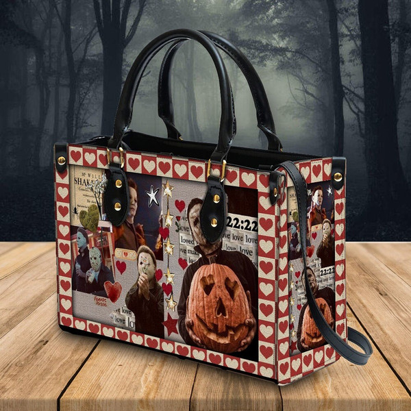 Horror Characters Halloween Leather Bag,Horror Handbag,Halloween Bags and Purses,Halloween Women Bag,Halloween Gifts,Women 3D Handbag-9.jpg