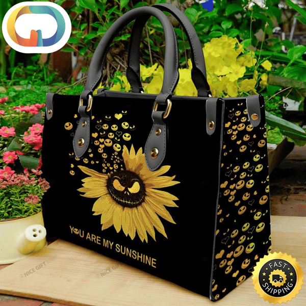 Jack Skellington You Are My Sunshine Women 3D Leather Bag.jpg