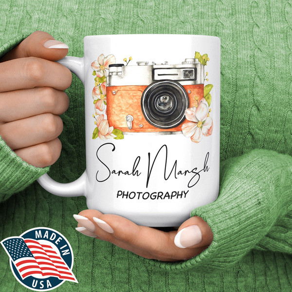 Photographer Mug - Personalised Photographer Coffee Mug - Photography Gifts - Photographer Gifts For Women - Gifts For Wedding Photographers 1.jpg