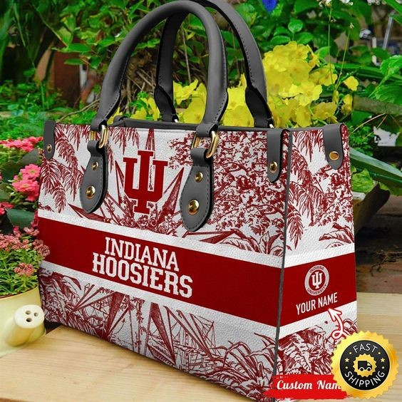 NCAA Indiana Hoosiers Women Leather HandBag.jpg