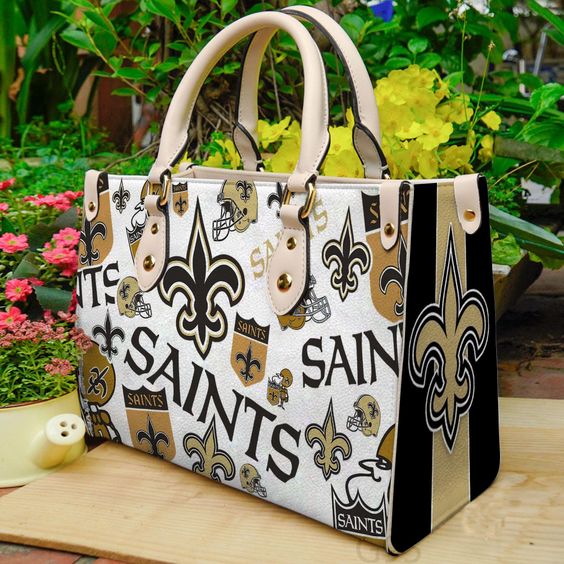 New Orleans Saints Love Women Leather Hand Bag.jpg