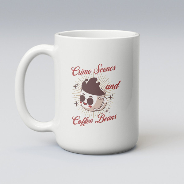 Crime Scenes and Coffee Beans True Crime Ceramic Mug, (11oz, 15oz).jpg