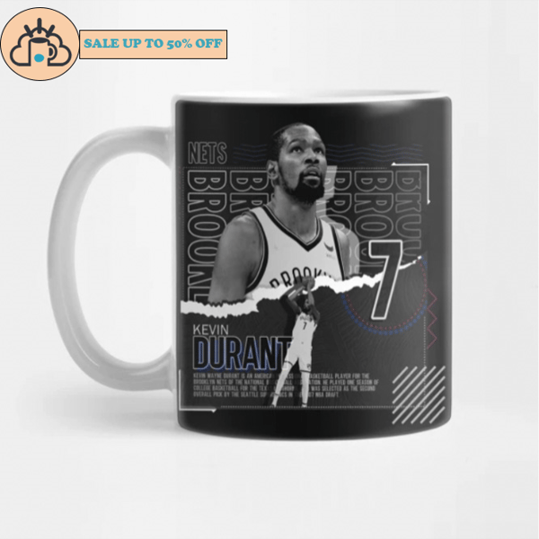 Kevin Durant Basketball Paper Poster Nets Mug.jpg