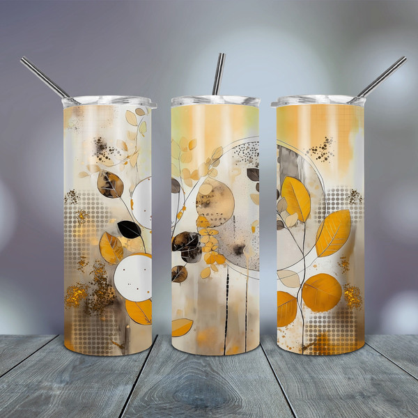 Autumn Colors Design Tumbler Wrap 20oz skinny tapered straight template digital download sublimation graphics  instant download  sublimation.jpg