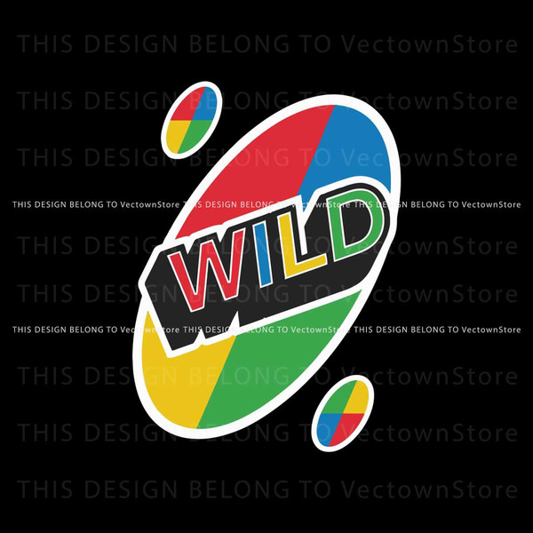 Retro Game UNO Wild Card SVG Cutting Digital File.jpg