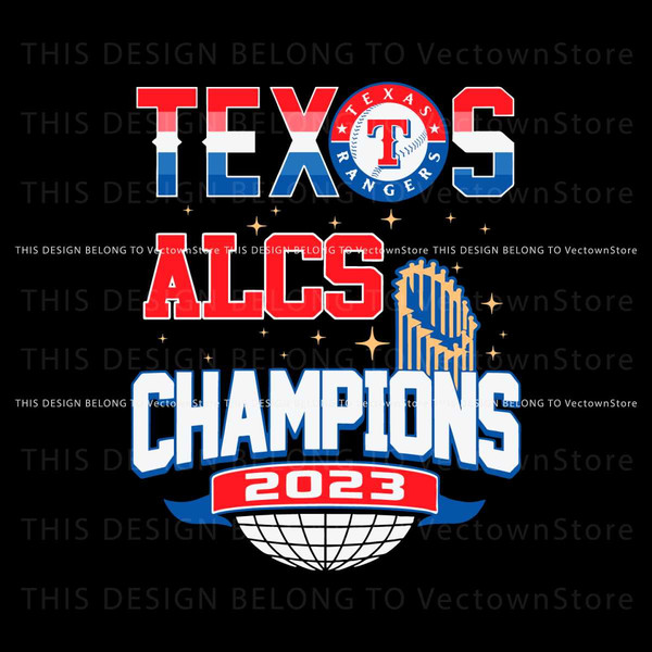 Texas Rangers ALCS Champions 2023 SVG Digital Cricut File.jpg