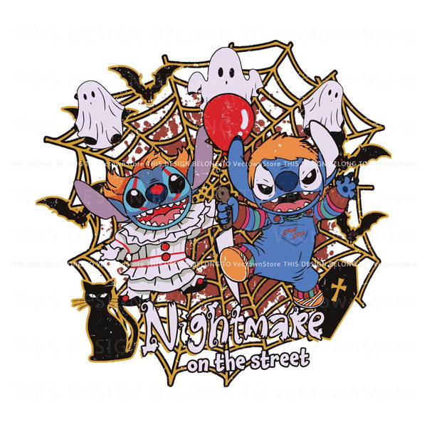 Disney Stitch Halloween SVG Nightmare On The Main Street SVG.jpg