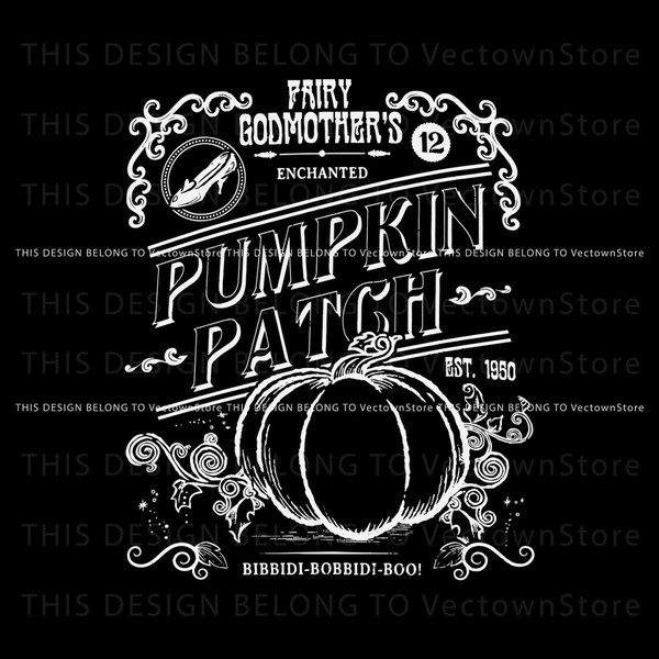 Fairy Godmothers Enchanted Pumpkin Patch SVG Cricut File.jpg