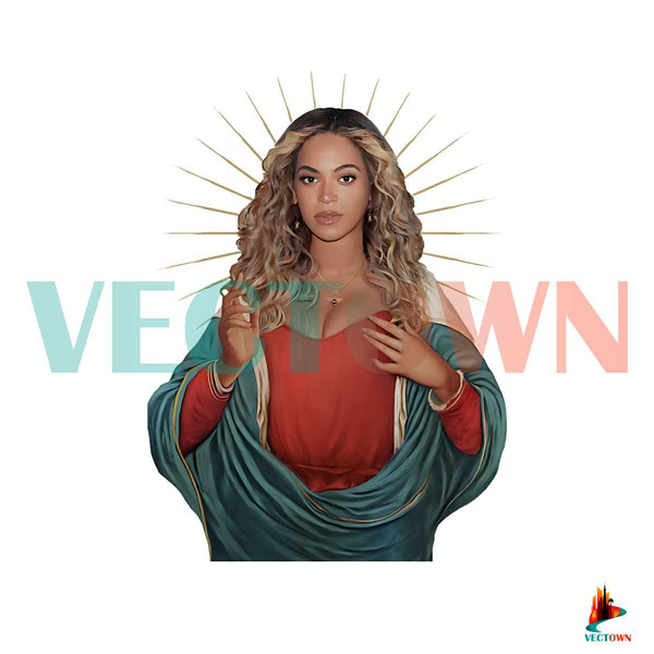 Funny Beyonce Renaissance Jesus PNG Sublimation Download.jpg