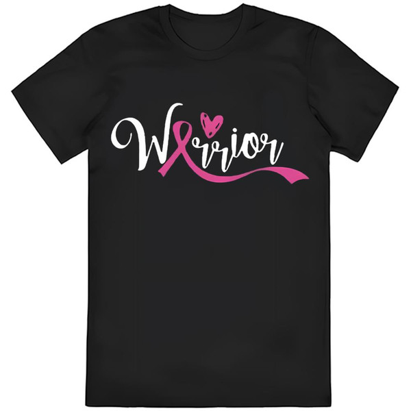 Breast Cancer Warrior Casual T-shirt.jpg