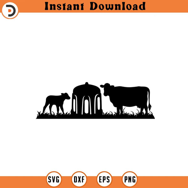SVG210524251-Cow and Calf with Haybell Cow and Calf.jpg