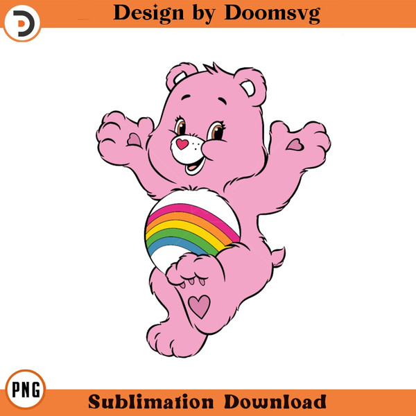 SH681-Cheer Bear Cartoon Clipart Download, PNG Download Cartoon Clipart Download, PNG Download.jpg