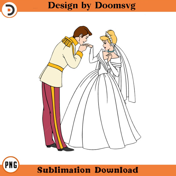 SH832-Cinderella Prince Wedding Cartoon Clipart Download, PNG Download Cartoon Clipart Download, PNG Download.jpg