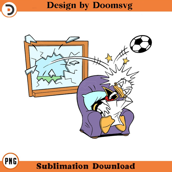 SH1836-Donald Soccer Through Window Cartoon Clipart Download, PNG Download Cartoon Clipart Download, PNG Download.jpg