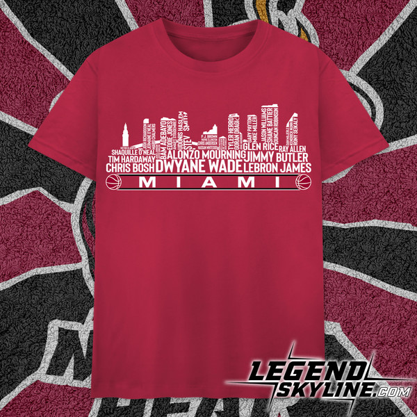 Miami Basketball Team All Time Legends, Miami City Skyline shirt.jpg