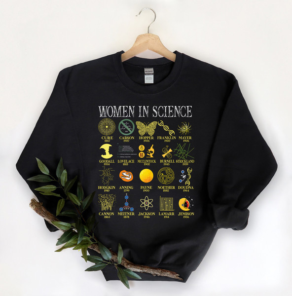 Woman In Science Shirt, Science Sweatshirt, Preppy Aesthetic Shirt, Scientist Sweatshirts, Gift for Scientist, STEM Teacher, Science Women.jpg
