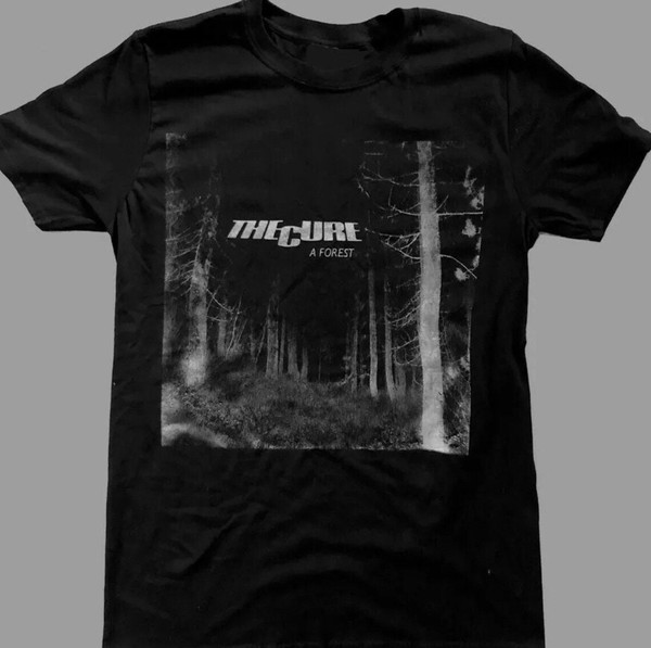 The Cure T-Shirt, Rock Music Lover Gift, Music Shirt, A Forest Tee, The Cure Fan Shirt, Basic TShirt.jpg