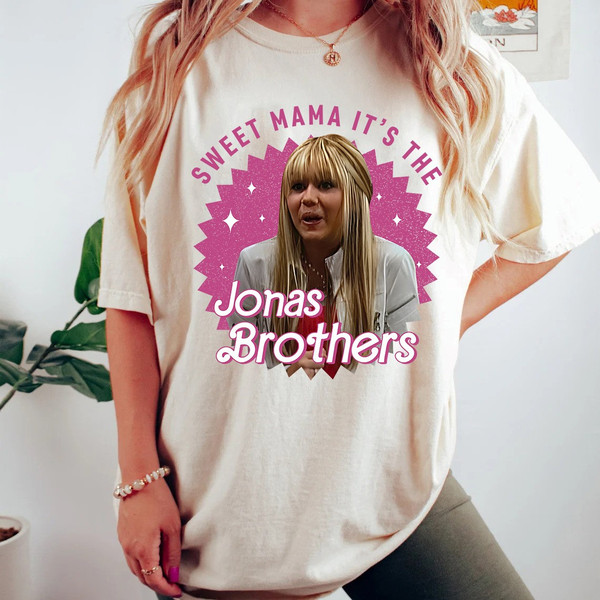 SWEET MAMA It's The Jonas Brothers T-Shirt, Jonas Brothers Shirt, Jonas Five Albums One Night Tour Shirt, Jonas Brothers 2023 Tour Shirt.jpg