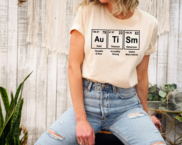 Autism Awareness Shirt, Advocate Autism T-shirt, Autism Periodic Table, Autism Teacher Sweatshirts, Autism Mom Shirt, Autism Acceptance Tee.jpg