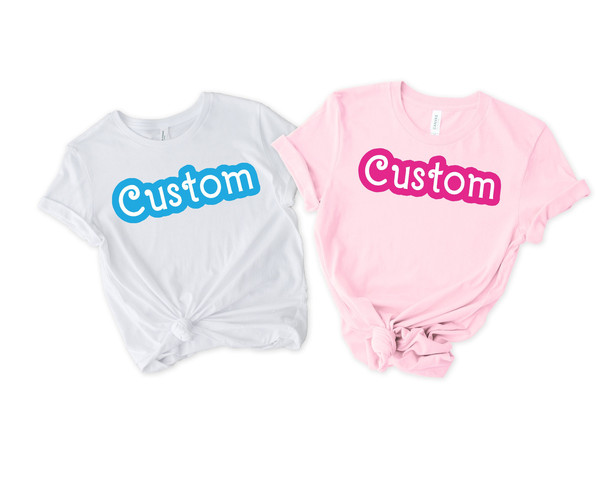 Custom Vintage Doll Shirt, Retro Doll Baby Shirt, Baby Girl Birthday Shirt, Custom Party Girl, Personalized Birthday Party Mom, Couple Shirt.jpg