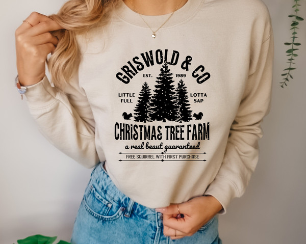 Griswold Christmas Sweatshirt, Griswold Co Top, Christmas Comedy Sweatshirt, Griswold Holiday Sweatshirt, Family Christmas Outfit,.jpg