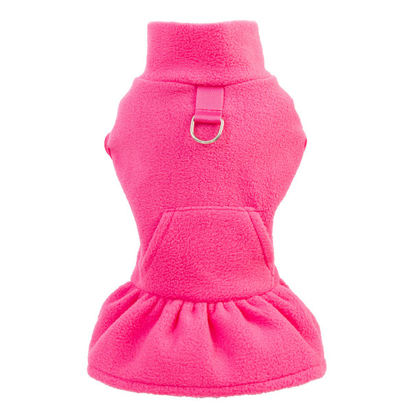 AMW2Solid-Color-High-Collar-Fleece-Pet-Dress-Pullover-For-Small-Dogs-Princess-Dress-Classic-Pockets-Hook.jpg