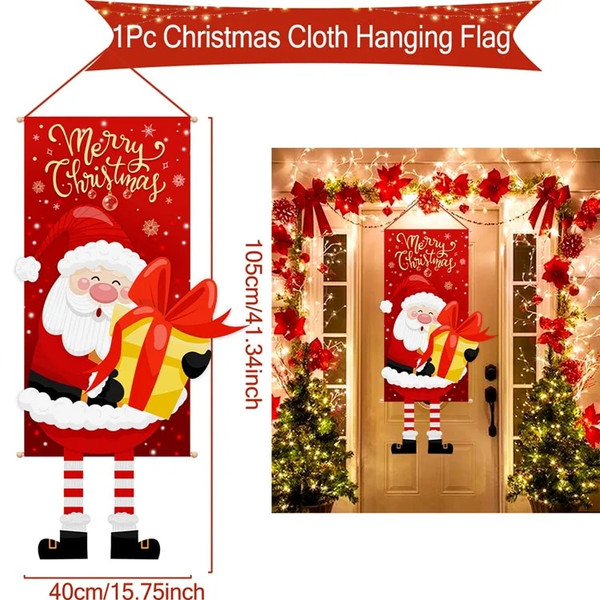 UKQkSanta-Claus-Hanging-Flag-Merry-Christmas-Decorations-For-Home-2023-Xmas-Gifts-Christmas-Ornament-Navidad-Natal.jpg
