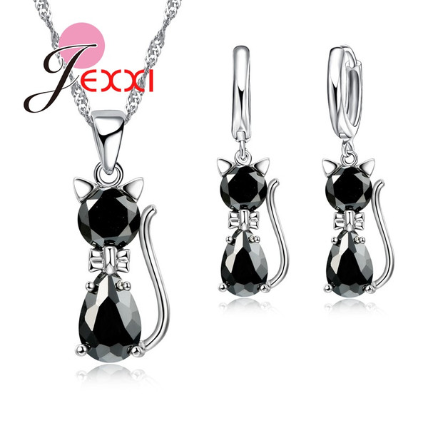 nkEyFast-Shipping-Retail-Romantic-Engagement-Silver-Cute-Cat-Jewelry-Sets-Necklace-Earrings-With-Austrian-Crystal-For.jpg