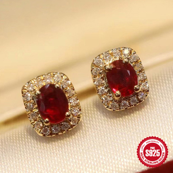 YGQACANNER-New-Ruby-Zircon-Ear-Studs-For-Women-S-S925-Sterling-Silver-Piercing-Earrings-Creative-Personality.jpg