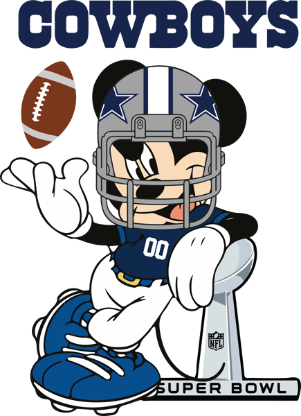 Dallas Cowboys Mickey Mouse Svg, Sport Svg, Dallas Cowboys, Cowboys Svg, Cowboys Mickey Mouse, Cowboys Nfl, Cowboys logo.png