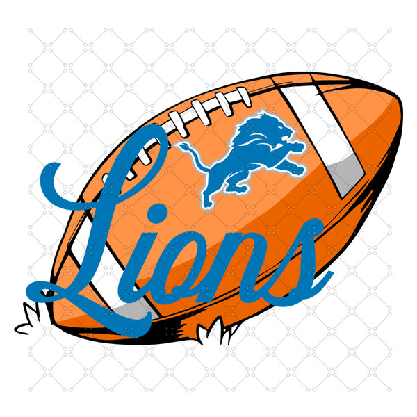 Detroit Lions NFL Ball Svg, Sport Svg, Detroit L 2.png