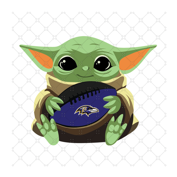 Baltimore Ravens Baby Yoda Svg, Sport Svg, Balti.png