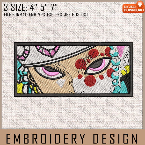 Uzui Embroidery Files, Demon Slayer, Anime Inspired Embroidery Design, Machine Embroidery Design 2.jpg