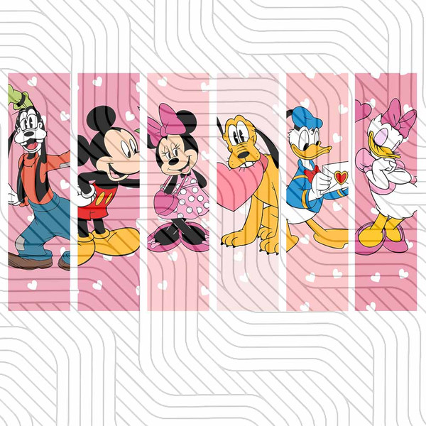Disney Valentine 2024, Mickey Valentine Transparent File, PNG File For Sublimation Digital Download mockup.jpg