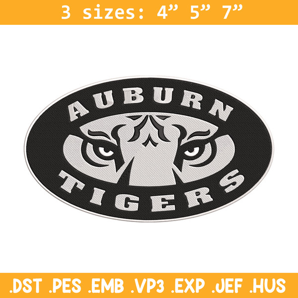 Auburn Tigers logo embroidery design, NCAA embroidery,Sport embroidery, Logo sport embroidery, Embroidery design..jpg