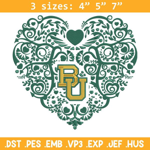 Baylor Bears heart embroidery design, Sport embroidery, logo sport embroidery, Embroidery design,NCAA embroidery.jpg