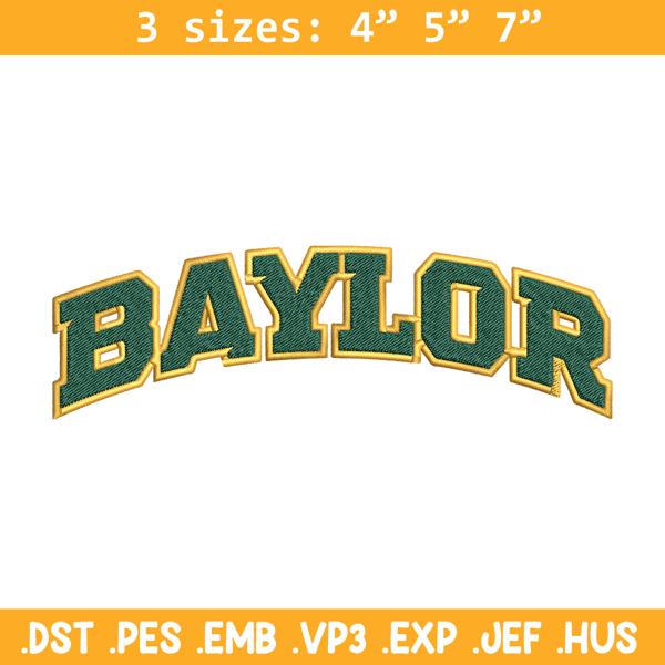 Baylor Bears logo embroidery design, NCAA embroidery,Sport embroidery, logo sport embroidery, Embroidery design.jpg