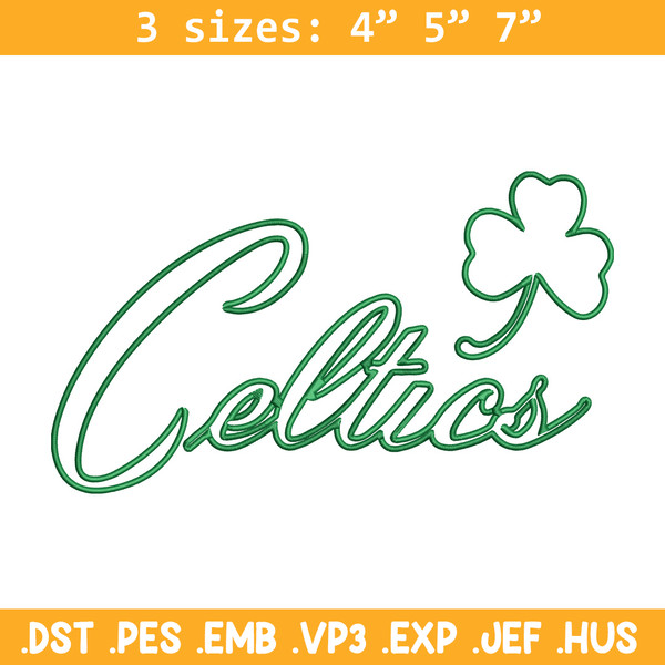 Boston Celtics logo embroidery design, NBA embroidery, Sport embroidery, Logo sport embroidery, Embroidery design.jpg