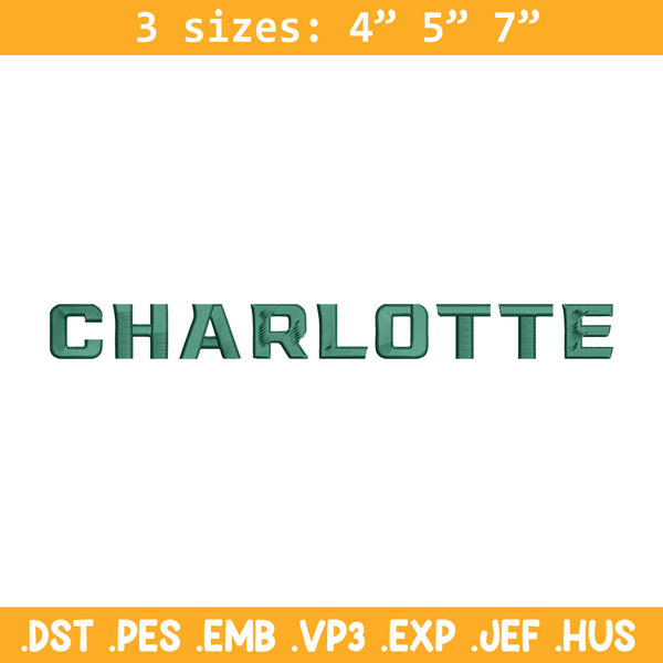 Charlotte 49ers logo embroidery design, NCAA embroidery, Sport embroidery, Embroidery design ,Logo sport embroidery..jpg