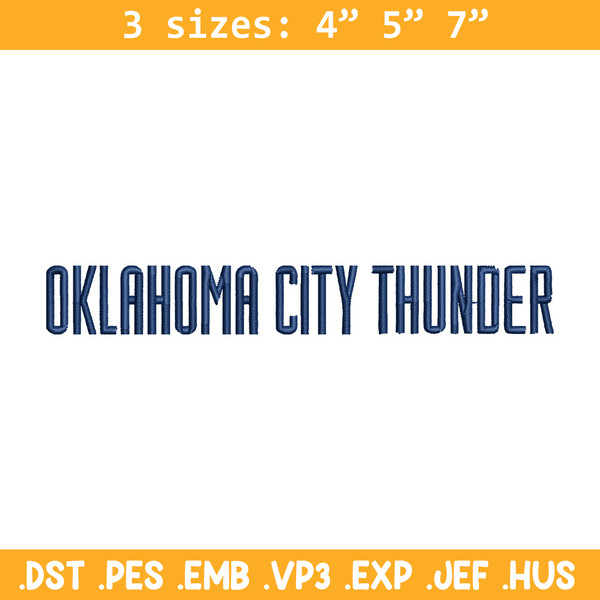 Oklahoma City Thunder logo embroidery design, NBA embroidery, Sport embroidery, Embroidery design,Logo sport embroidery.jpg
