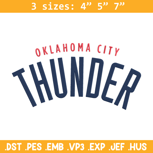 Oklahoma Thunder logo embroidery design, NBA embroidery, Sport embroidery, Embroidery design, Logo sport embroidery.jpg