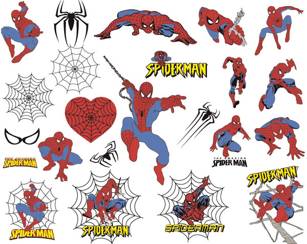 Spiderman SVG