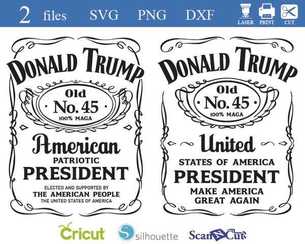 Donald Trump Jack Daniel SVG, Donald Trump SVG, Trump Jack Daniel SVG, Jack Daniel SVG