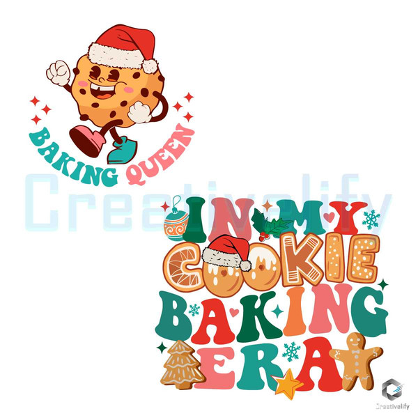 In My Cookie Baking Era SVG Retro Baking Queen Cricut File.jpg
