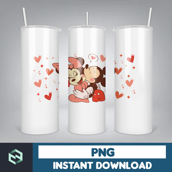 Valentine Cartoon Png Glass Can, Happy Valentine 16oz Libbey Glass Wrap Png, Valentine Mickey Png, Funny Valentine Png (2).jpg